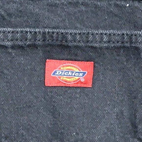 Dickies Women's  Black Jeans Size 16 High Waisted Vintage Style - Picture 7 of 16